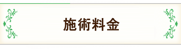 施術料金